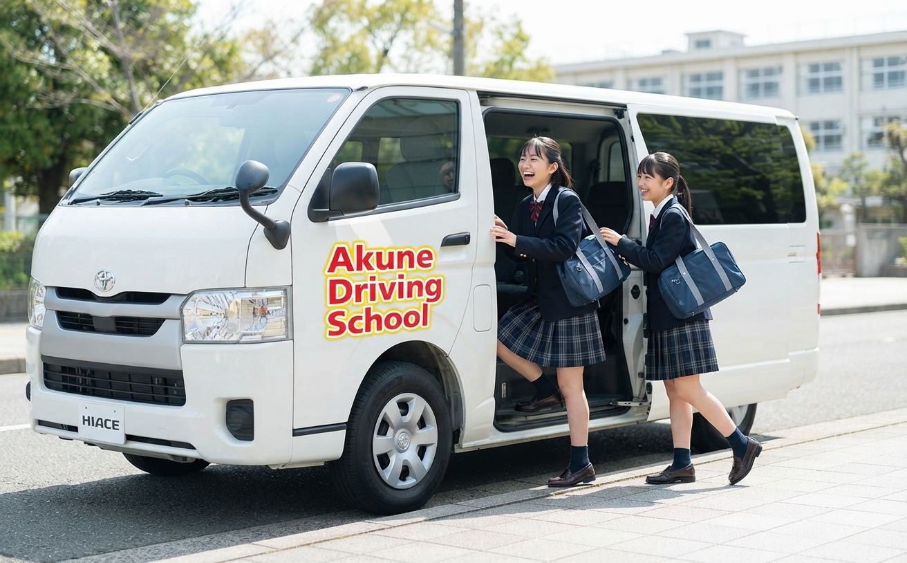 阿久根自動車教習所 送迎バス